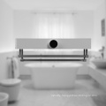 free punching bathroom intelligent uv electric towel dryer with hooks